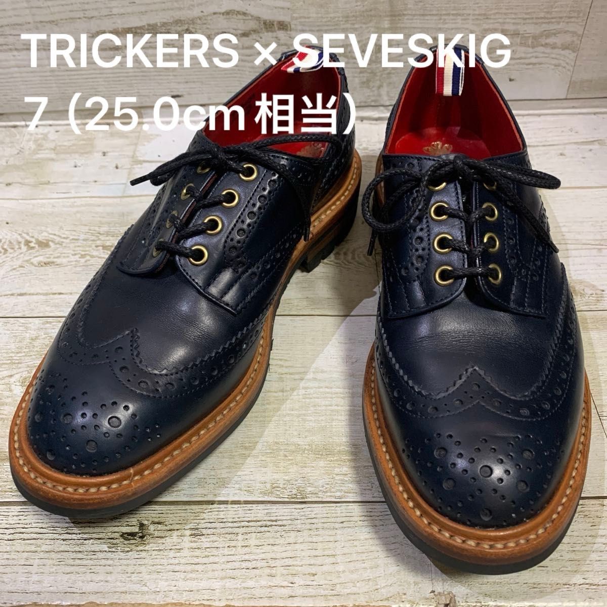 TRICKERS × SEVESKIG トリッカーズ × セヴシグ サイズ7(25 0cm TRICKERS × SEVESKIG トリッカーズ × セヴシグ サイズ7(25 0cm