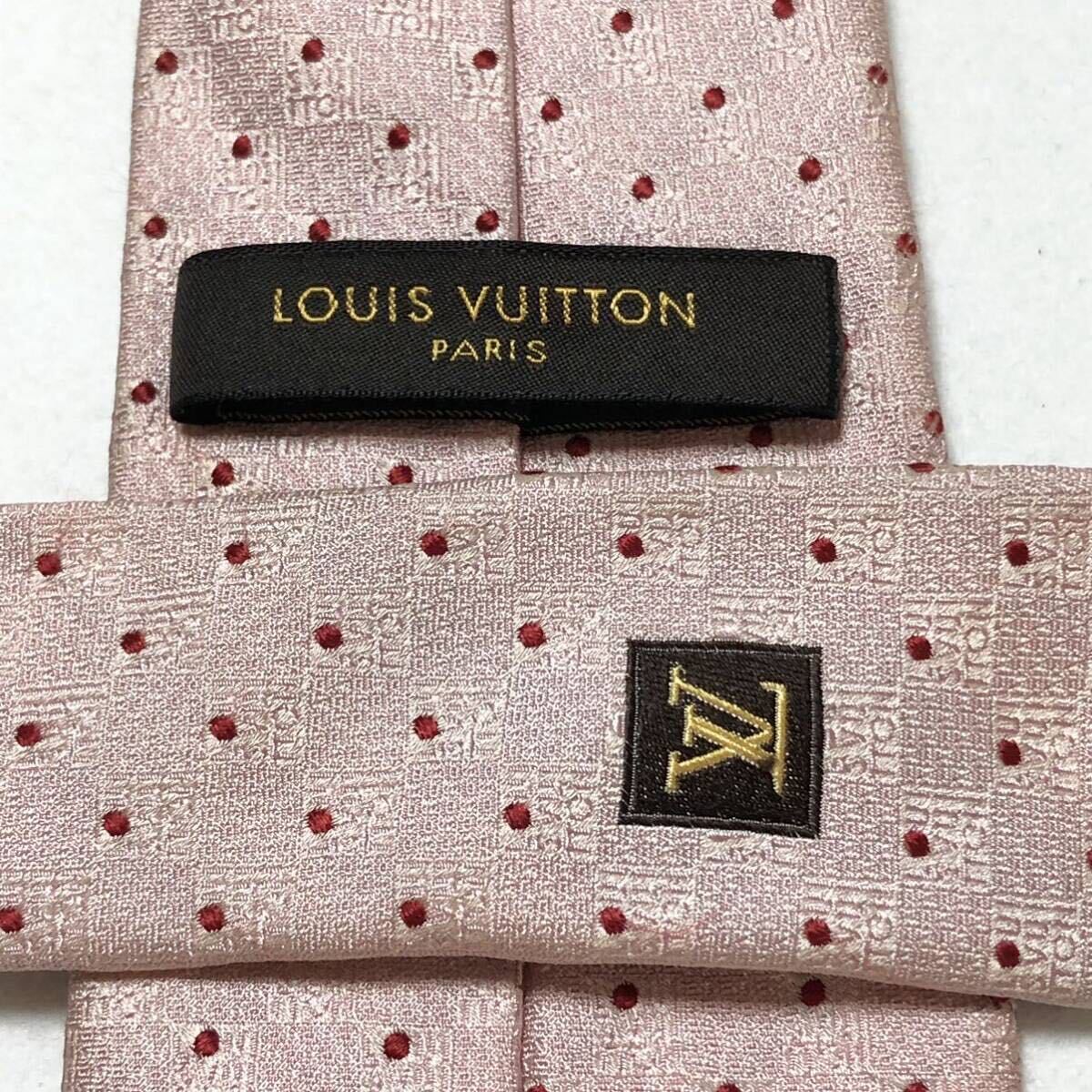 LOUIS VUITTON ルイヴィトン ネクタイ ドット シャドーダミエ 総 LOUIS VUITTON ルイヴィトン ネクタイ ドット シャドーダミエ 総