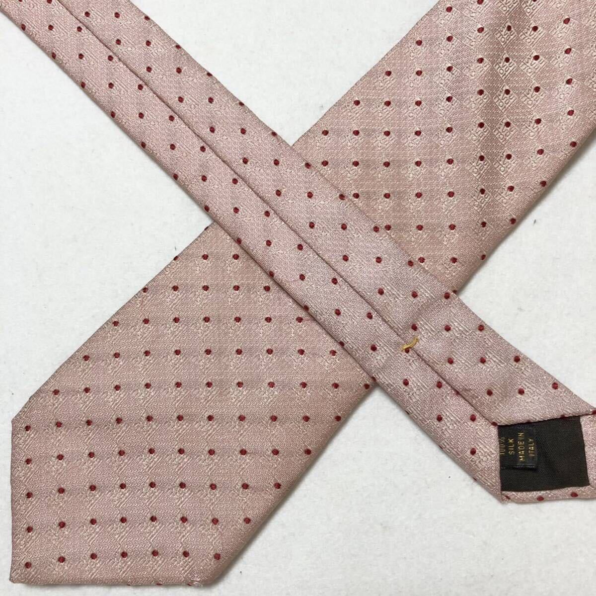 LOUIS VUITTON ルイヴィトン ネクタイ ドット シャドーダミエ 総 LOUIS VUITTON ルイヴィトン ネクタイ ドット シャドーダミエ 総