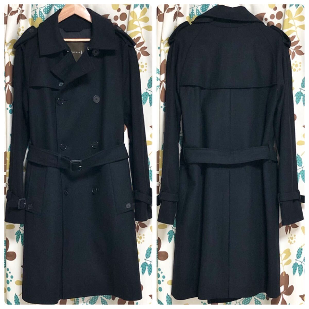 表側美品 MACKINTOSH マッキントッシュ ウールトレンチコート 表側美品 MACKINTOSH マッキントッシュ ウールトレンチコート