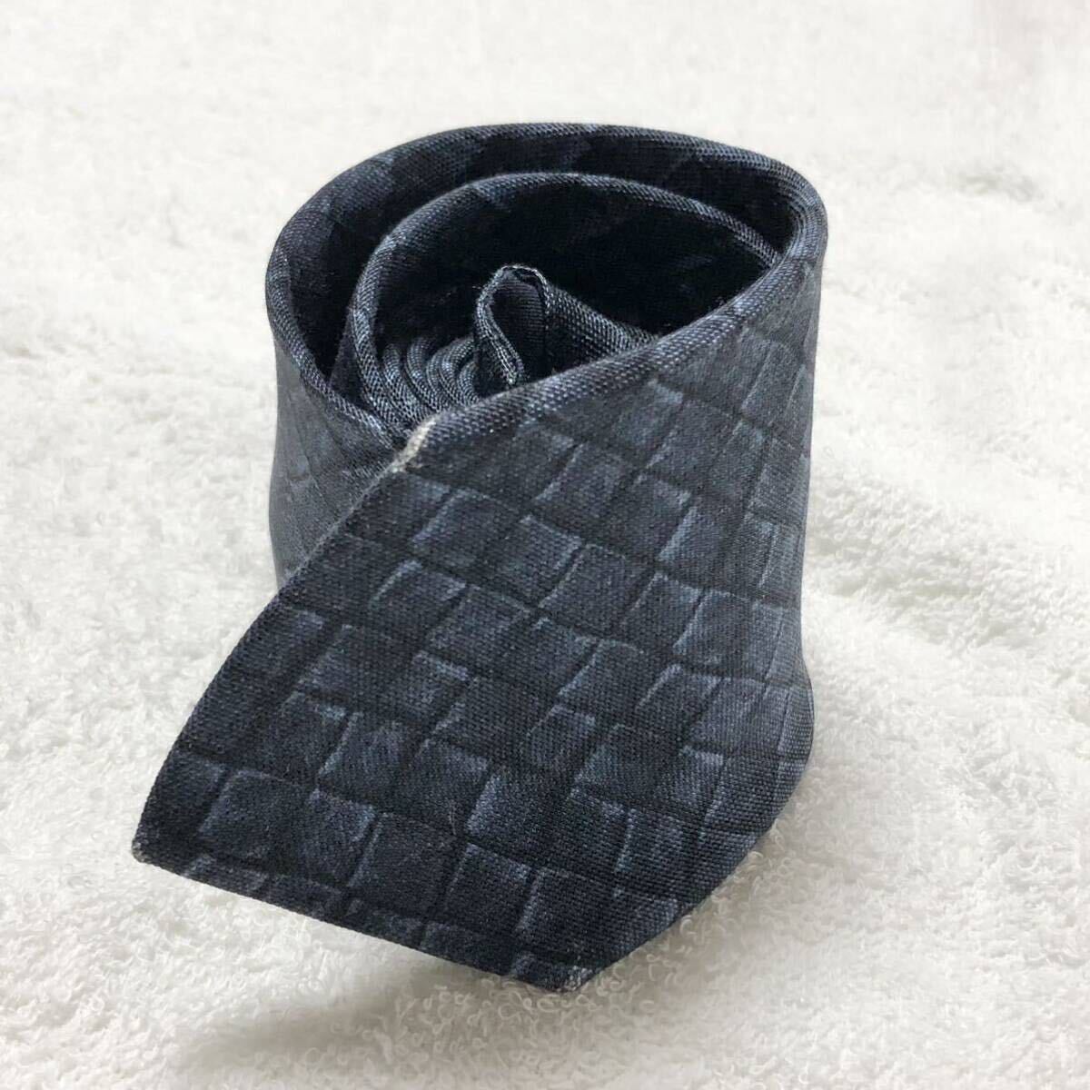 美品 希少 Bottega Veneta ボッテガヴェネタ ネクタイ イントレ 美品 希少 Bottega Veneta ボッテガヴェネタ ネクタイ イントレ