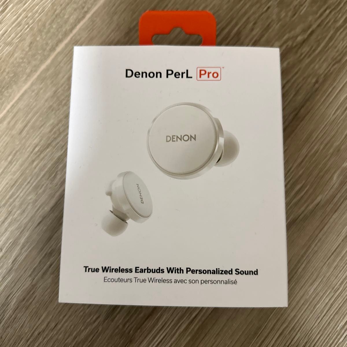 パーソナライズ機能完全Wイヤフォン Denon PerL Pro AHC15PLWTEM パーソナライズ機能完全Wイヤフォン Denon PerL Pro AHC15PLWTEM