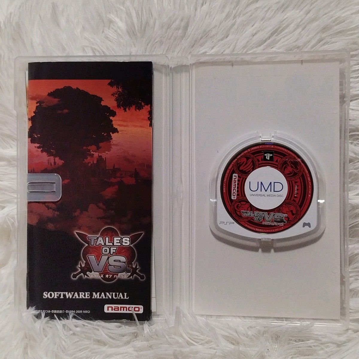 PSP】テイルズ オブ バーサス TALES OF VS + 攻略本セット PSP】テイルズ オブ バーサス TALES OF VS + 攻略本セット