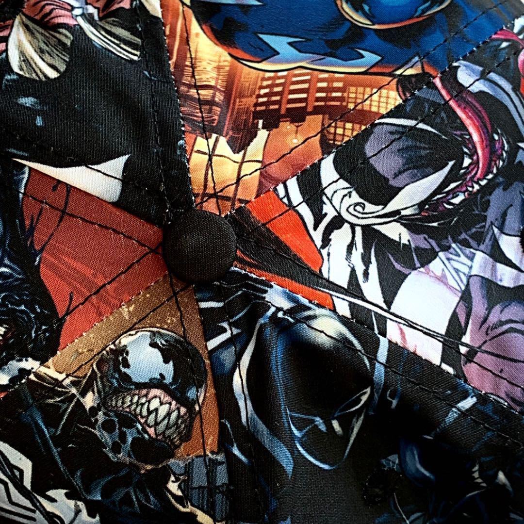 欧州限定 Marvel Venom New Era 9FIFTY 950 マーベル ヤフオク出品中 ヴェノム ベノム カーネイジ ニューエラ スパイダーマン プリント_画像3