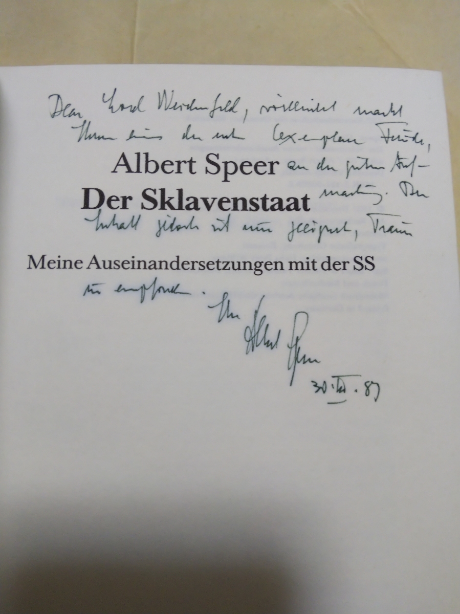 即決・極稀☆【ヒトラー・ナチス第三帝国軍需大臣】アルベルト 即決・極稀☆【ヒトラー・ナチス第三帝国軍需大臣】アルベルト