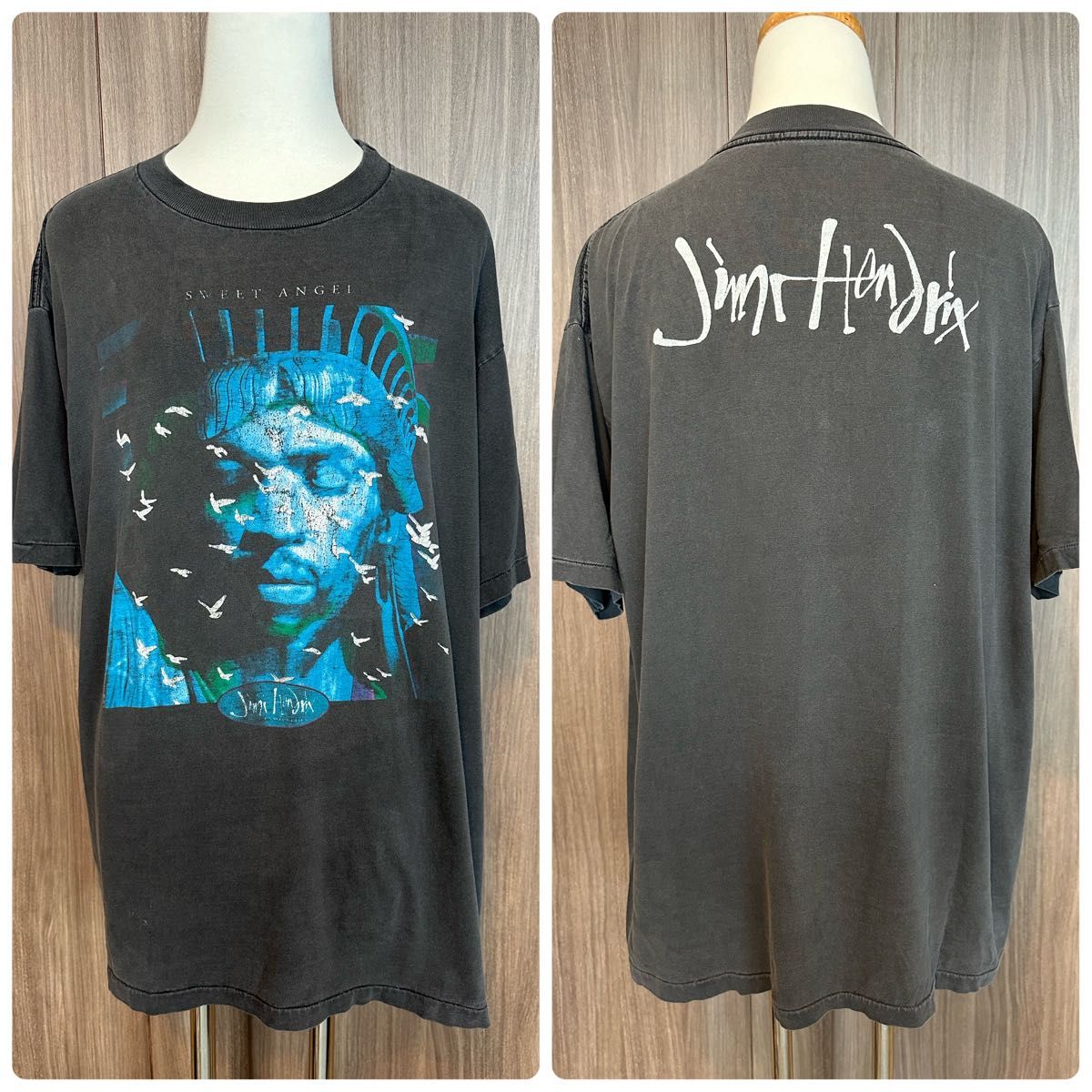 XL 90sジミヘンヴィンテージTシャツ winter land メンズ XL 90sジミヘンヴィンテージTシャツ winter land メンズ
