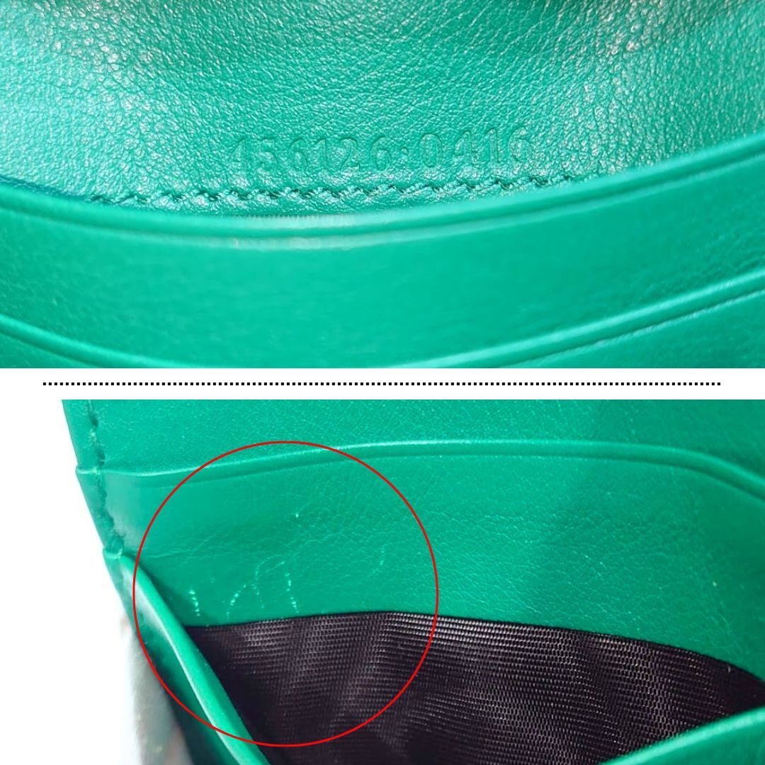 鑑定済】GUCCI グッチ GGマーモント ダブルG パイソン レザー 鑑定済】GUCCI グッチ GGマーモント ダブルG パイソン レザー