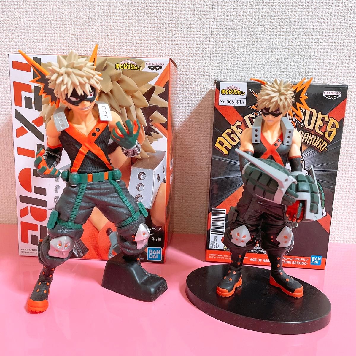 爆豪勝己 フィギュア セット売り ヒロアカ テクスチャー エイジ 爆豪勝己 フィギュア セット売り ヒロアカ テクスチャー エイジ