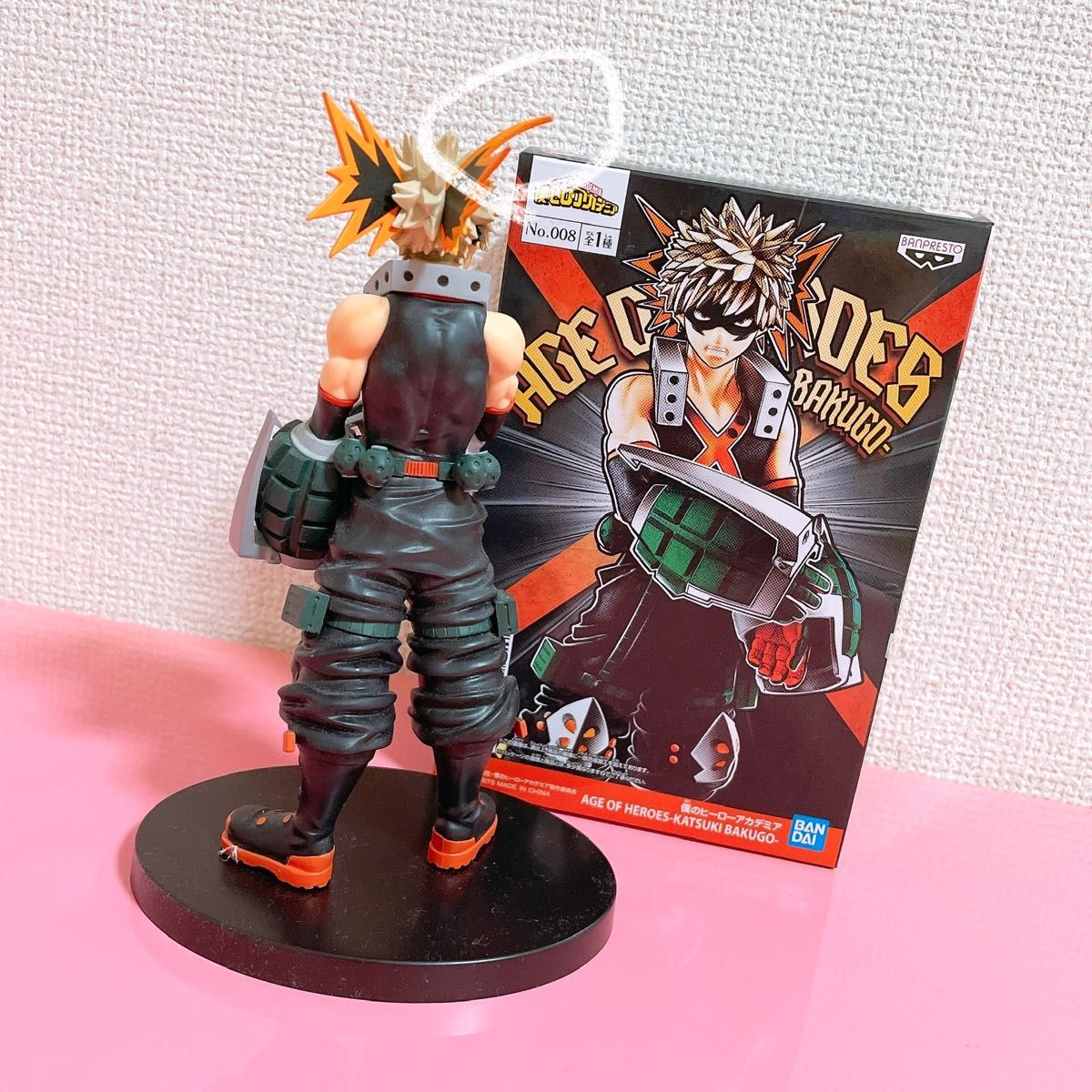 爆豪勝己 フィギュア セット売り ヒロアカ テクスチャー エイジ 爆豪勝己 フィギュア セット売り ヒロアカ テクスチャー エイジ
