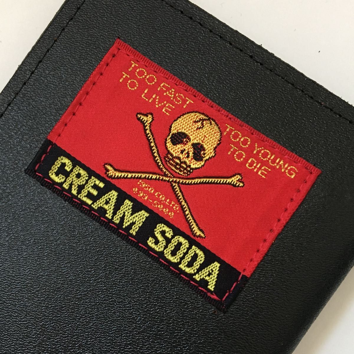 未使用 CREAM SODA クリームソーダ ビンテージ 金タグ 電話番号 未使用 CREAM SODA クリームソーダ ビンテージ 金タグ 電話番号