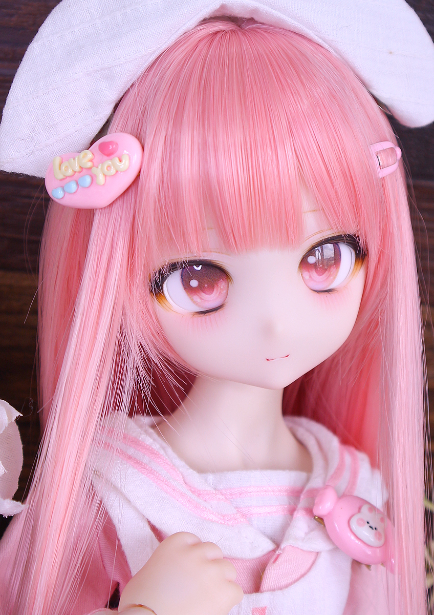 さにさにむーん】DDH-29 カスタムヘッド セミホワイト肌+ さにさにむーん】DDH-29 カスタムヘッド セミホワイト肌+