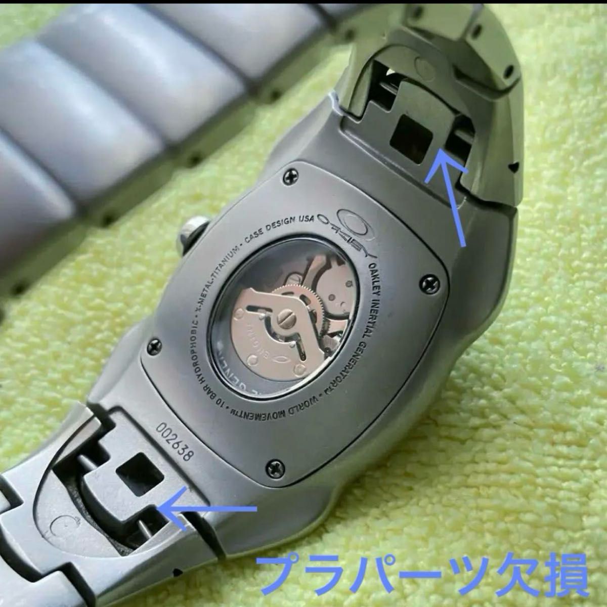 OAKLEY オークリー Time Bomb タイムボム 文字盤カーボン仕様 OAKLEY オークリー Time Bomb タイムボム 文字盤カーボン仕様