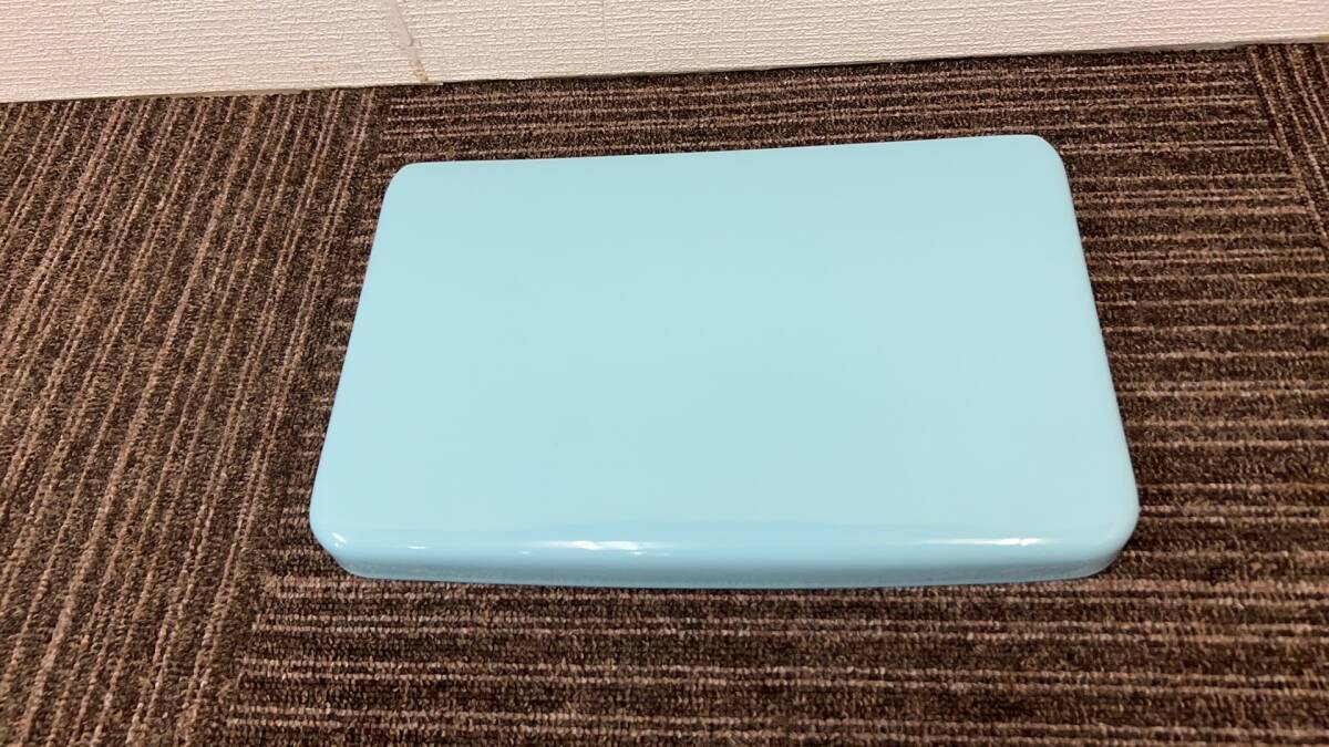 【中古】TOTO☆トイレ便器・洋式便器 731/731B タンク用の蓋(ふた)☆#ブルー☆直接引取り可