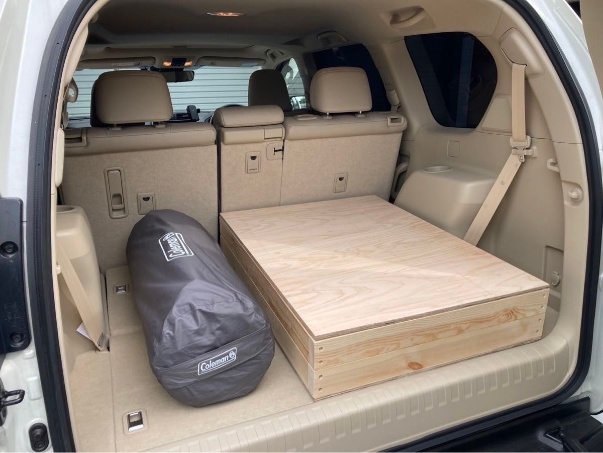 ランドクルーザー プラド ベッドキット 1人用 ソロキャンプ用 車 ランドクルーザー プラド ベッドキット 1人用 ソロキャンプ用 車