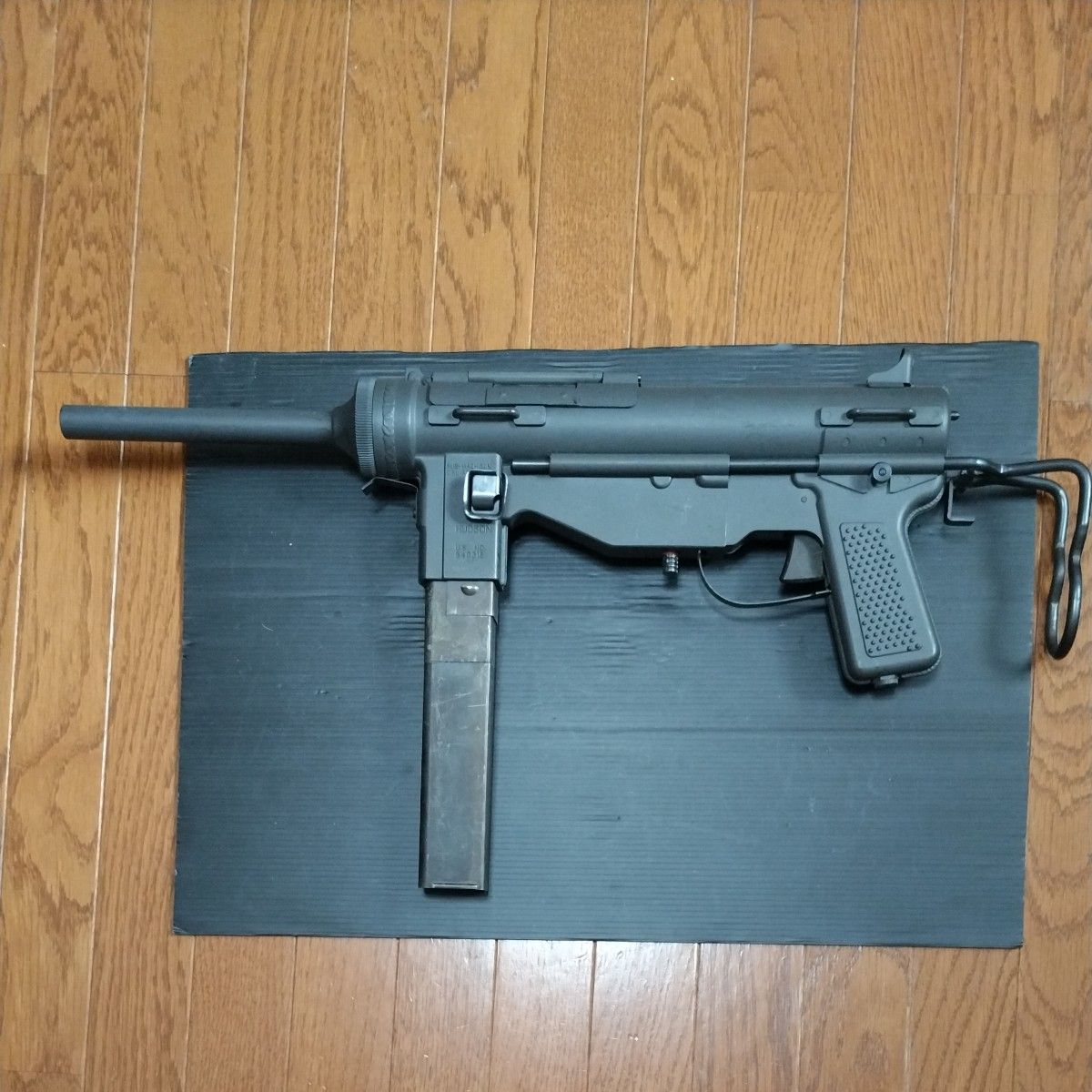 現状品) ハドソン U S M3A1グリースガン ブローバックガスガン 現状品) ハドソン U S M3A1グリースガン ブローバックガスガン