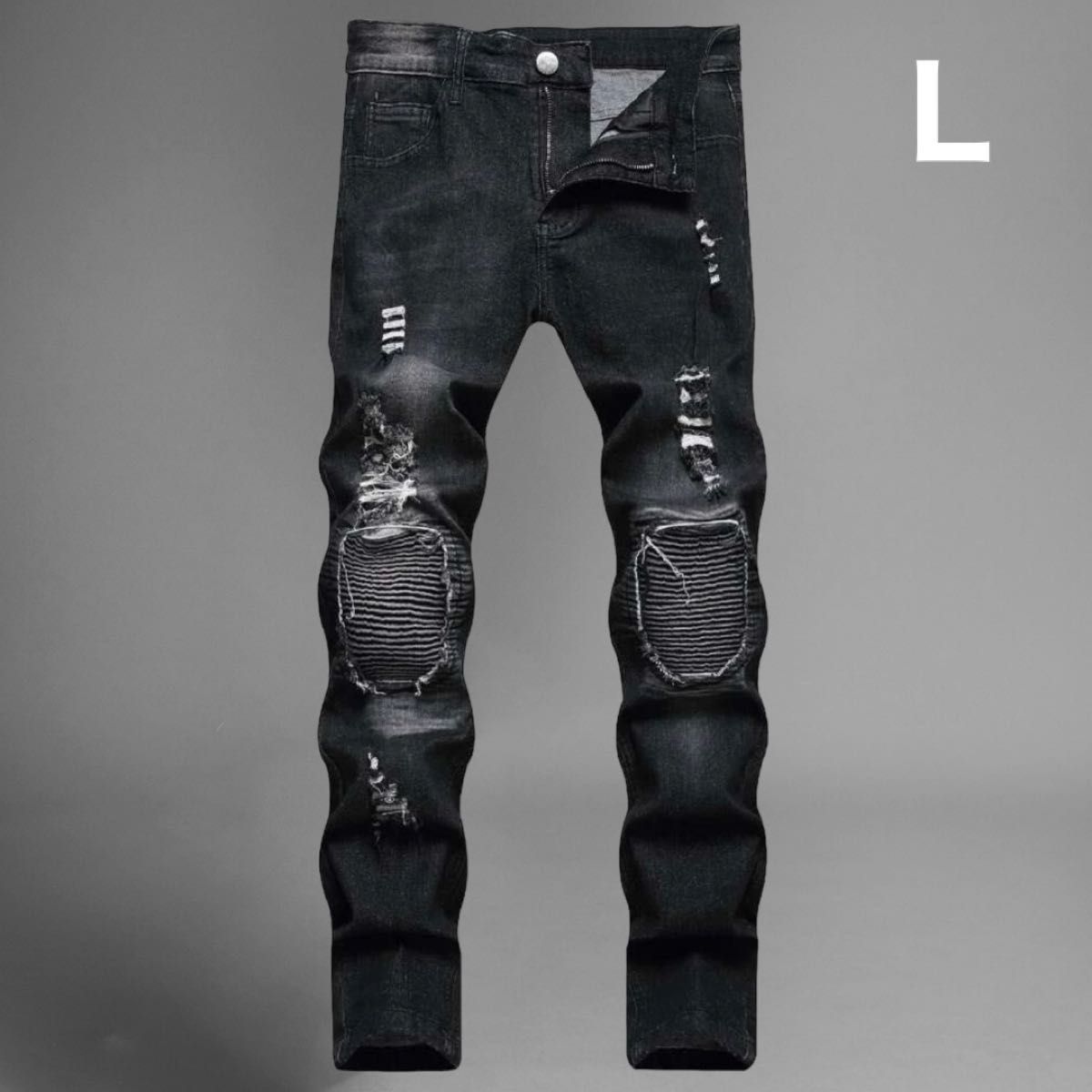 クラッシュデニム US UKドリル スキニーパンツ AMIRI y2k - パンツ クラッシュデニム US UKドリル スキニーパンツ AMIRI y2k - パンツ