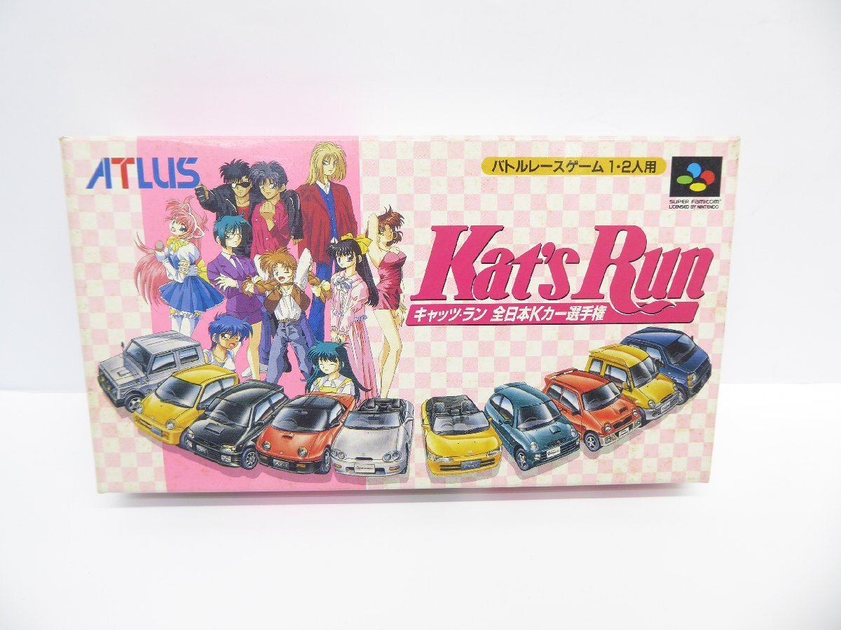 Yahoo!オークション - スーパーファミコン KAT'S RUN 全日本K Yahoo!オークション - スーパーファミコン KAT'S RUN 全日本K