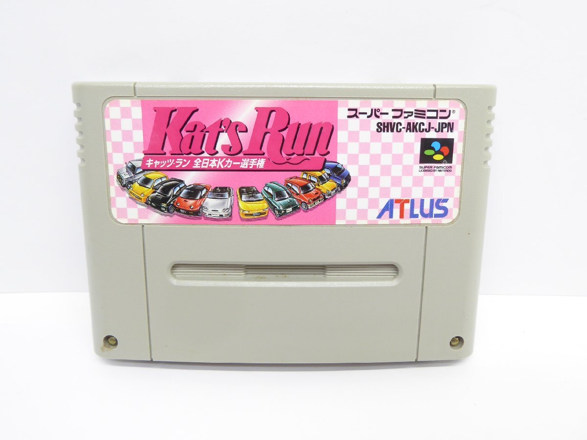 Yahoo!オークション - スーパーファミコン KAT'S RUN 全日本K Yahoo!オークション - スーパーファミコン KAT'S RUN 全日本K