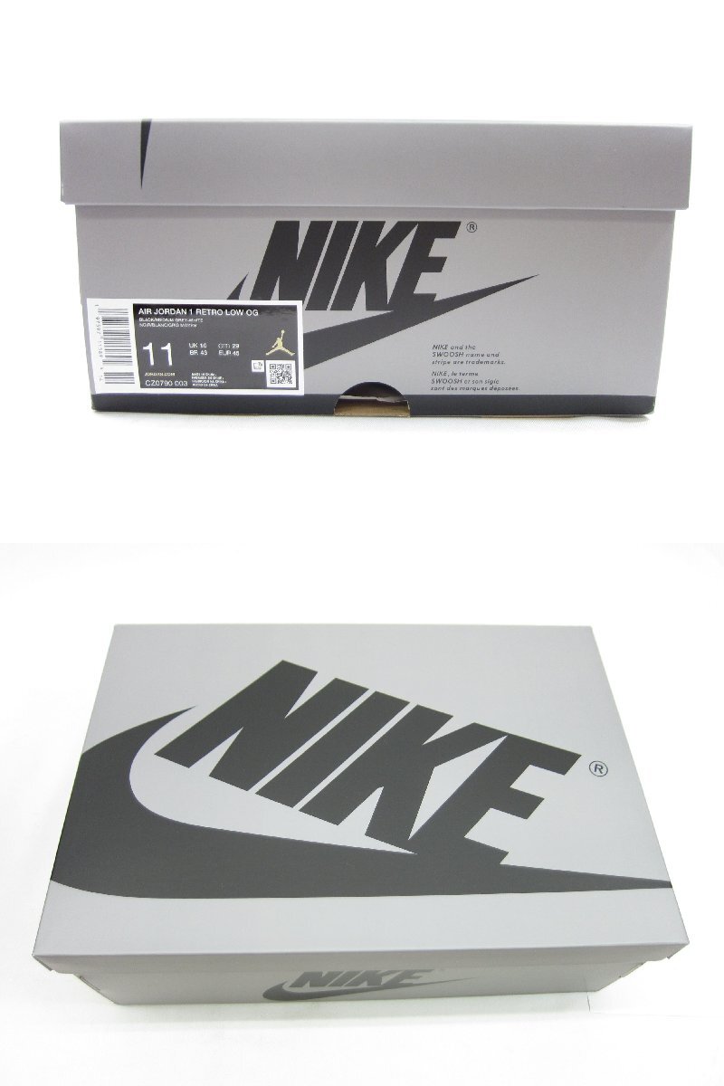 NIKE Nike Air Jordan 1 Retro Low OG Shadow CZ0790-003 SIZE:US11 29.0cm sneakers men's shoes *UT11747