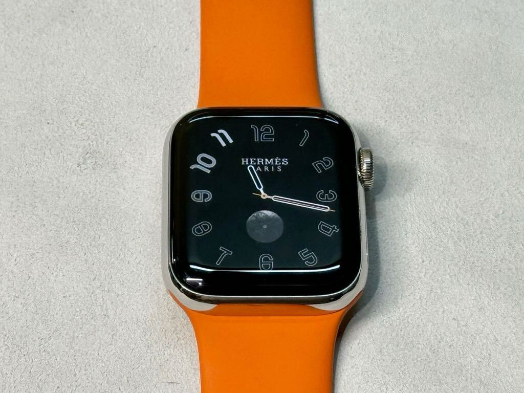即決 Apple watch エルメス オレンジバンド シリーズ4 アップル 即決 Apple watch エルメス オレンジバンド シリーズ4 アップル