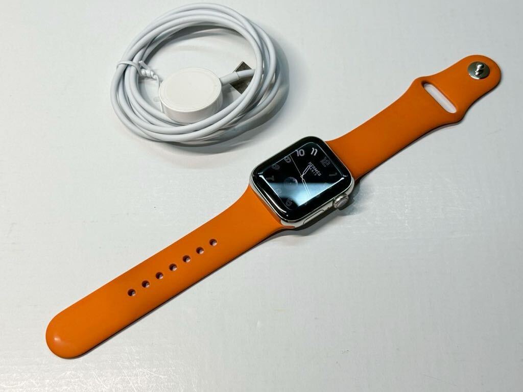 即決 Apple watch エルメス オレンジバンド シリーズ4 アップル 即決 Apple watch エルメス オレンジバンド シリーズ4 アップル