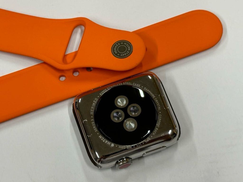 即決 美品 バッテリー100% Apple watch HERMES Series3 42mm 即決 美品 バッテリー100% Apple watch HERMES Series3 42mm