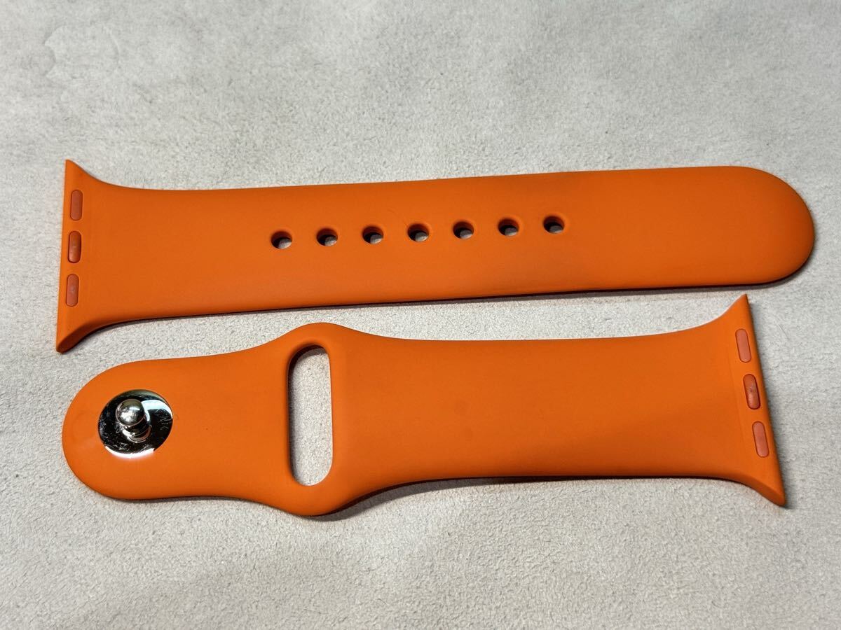 即決 Apple watch エルメス オレンジバンド シリーズ4 アップル 即決 Apple watch エルメス オレンジバンド シリーズ4 アップル