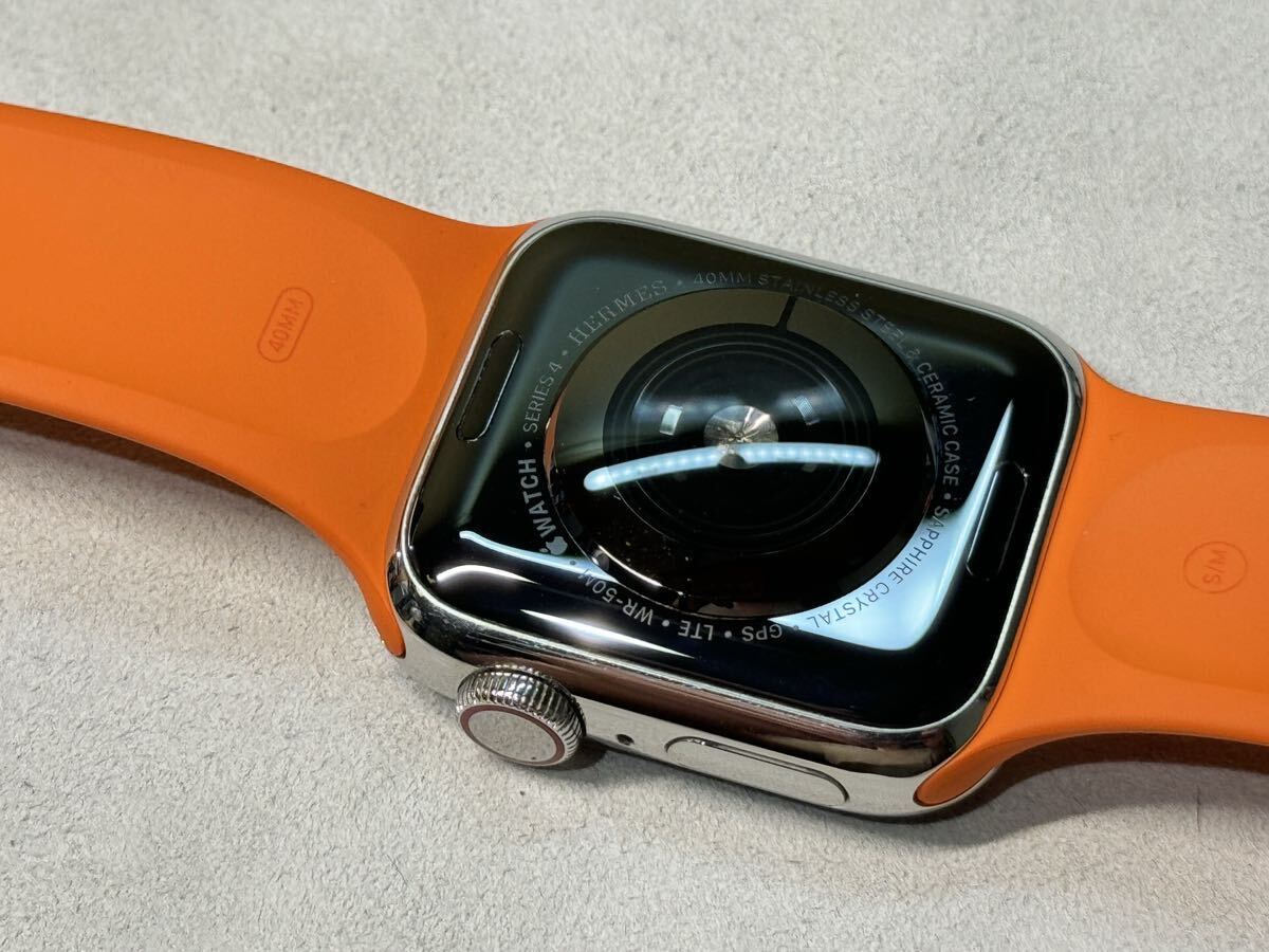 即決 Apple watch エルメス オレンジバンド シリーズ4 アップル 即決 Apple watch エルメス オレンジバンド シリーズ4 アップル