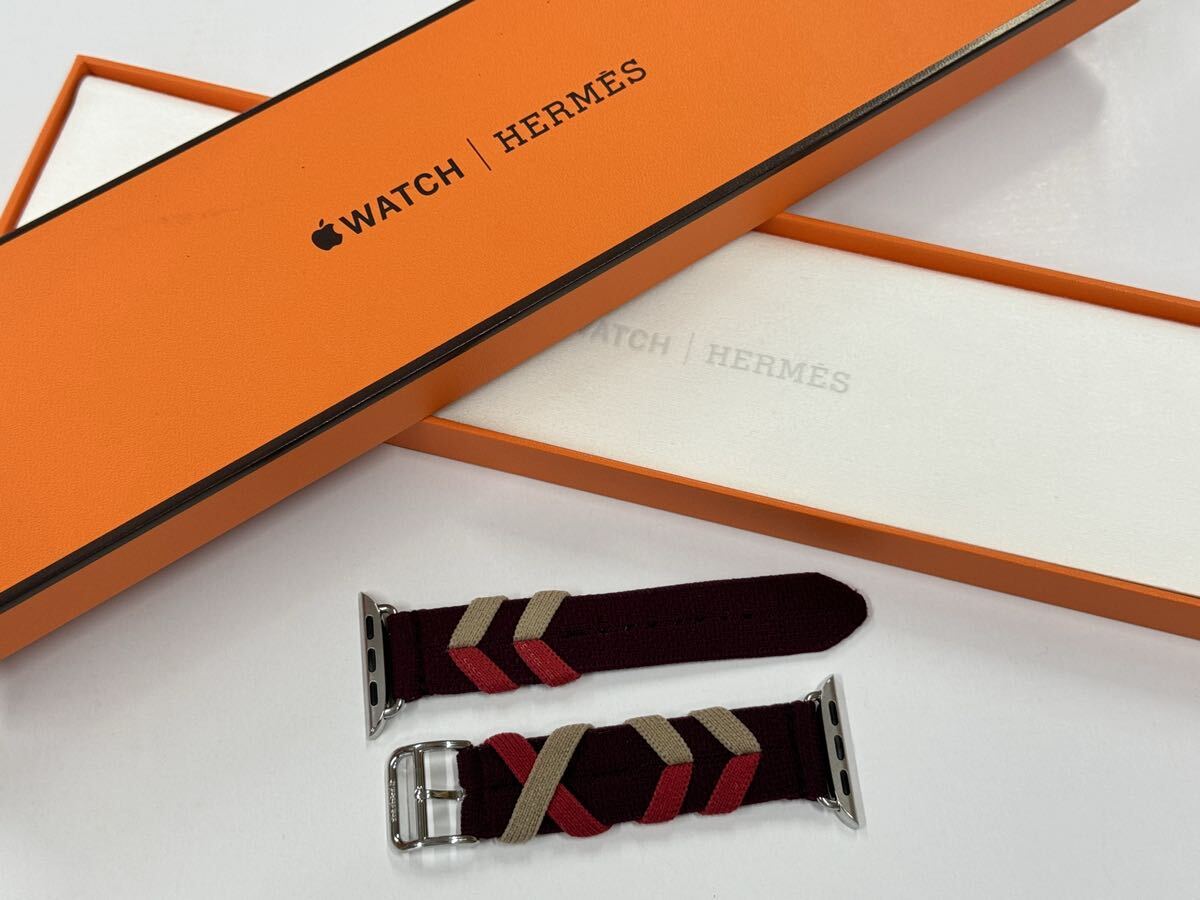 即決 美品 Apple watch HERMES エルメス ブリドン ルージュH 即決 美品 Apple watch HERMES エルメス ブリドン ルージュH