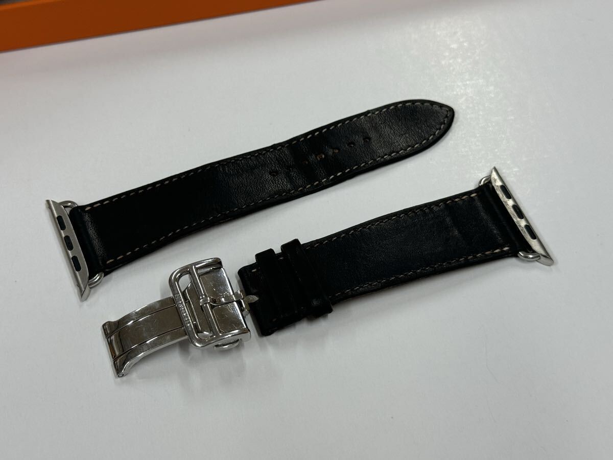即決 Apple Watch HERMES 45mm 44mm バレニア エベンヌ 即決 Apple Watch HERMES 45mm 44mm バレニア エベンヌ