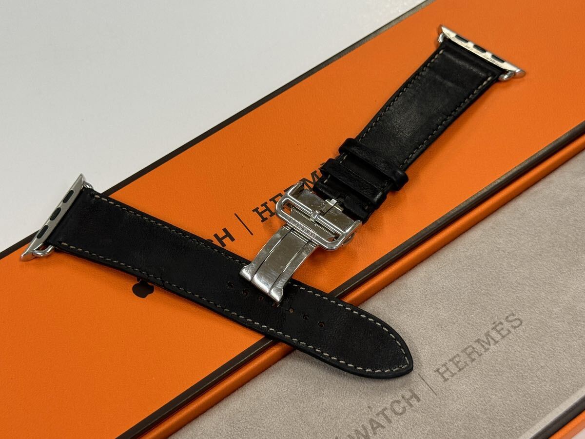 即決 Apple Watch HERMES 45mm 44mm バレニア エベンヌ 即決 Apple Watch HERMES 45mm 44mm バレニア エベンヌ