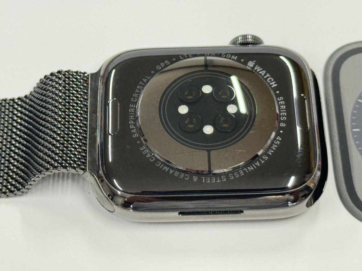 即決 バッテリー100% Series8 Apple Watch 45mm グラファイト 即決 バッテリー100% Series8 Apple Watch 45mm グラファイト