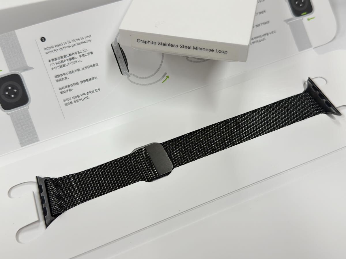 即決 バッテリー100% Series8 Apple Watch 45mm グラファイト 即決 バッテリー100% Series8 Apple Watch 45mm グラファイト