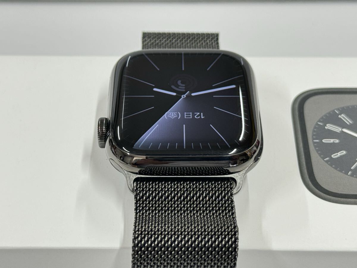 即決 バッテリー100% Series8 Apple Watch 45mm グラファイト 即決 バッテリー100% Series8 Apple Watch 45mm グラファイト