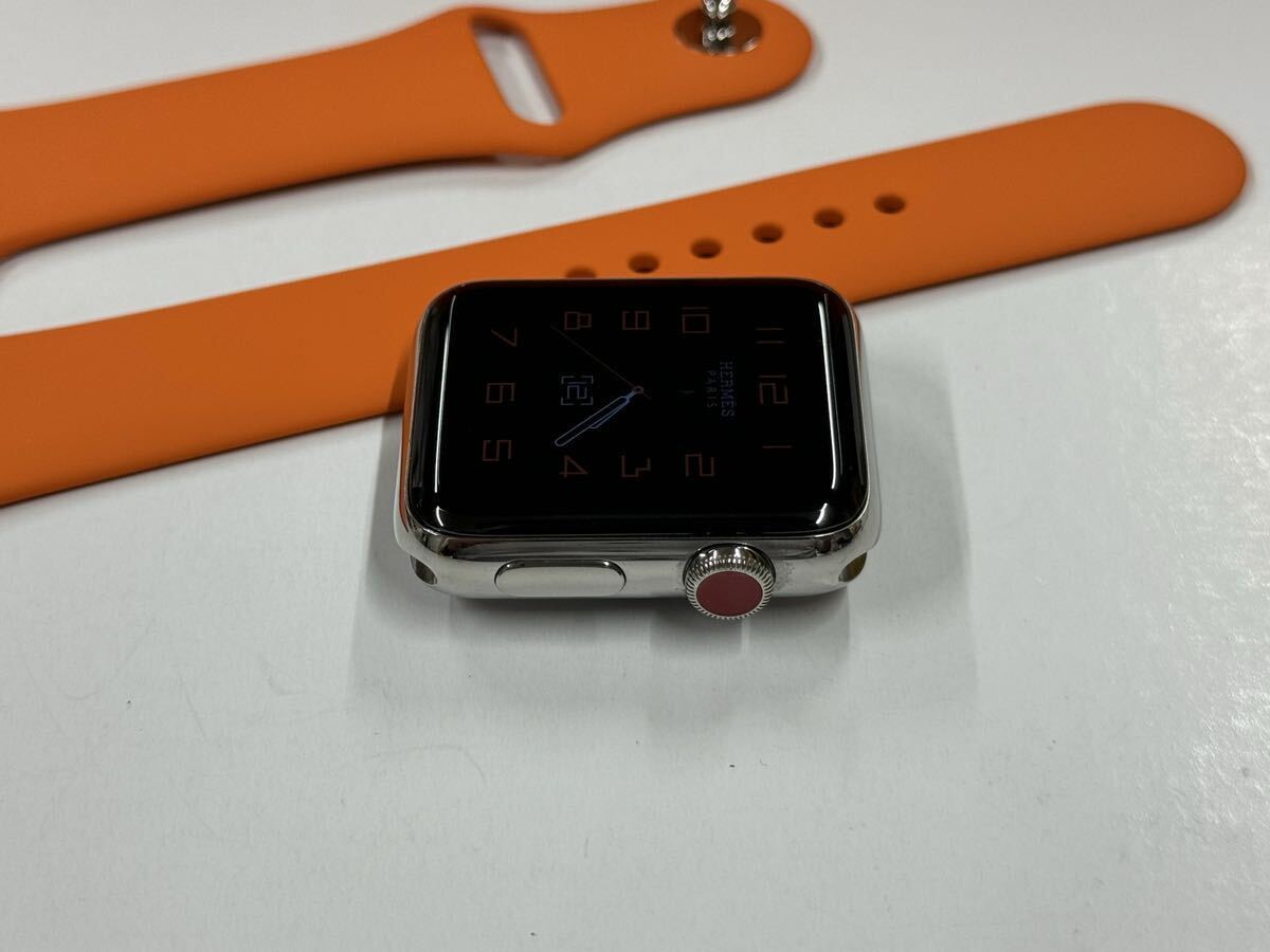 即決 美品 バッテリー100% Apple watch HERMES Series3 42mm 即決 美品 バッテリー100% Apple watch HERMES Series3 42mm