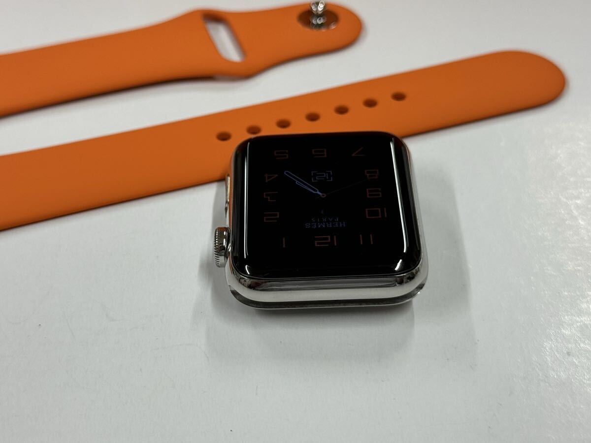 即決 美品 バッテリー100% Apple watch HERMES Series3 42mm 即決 美品 バッテリー100% Apple watch HERMES Series3 42mm