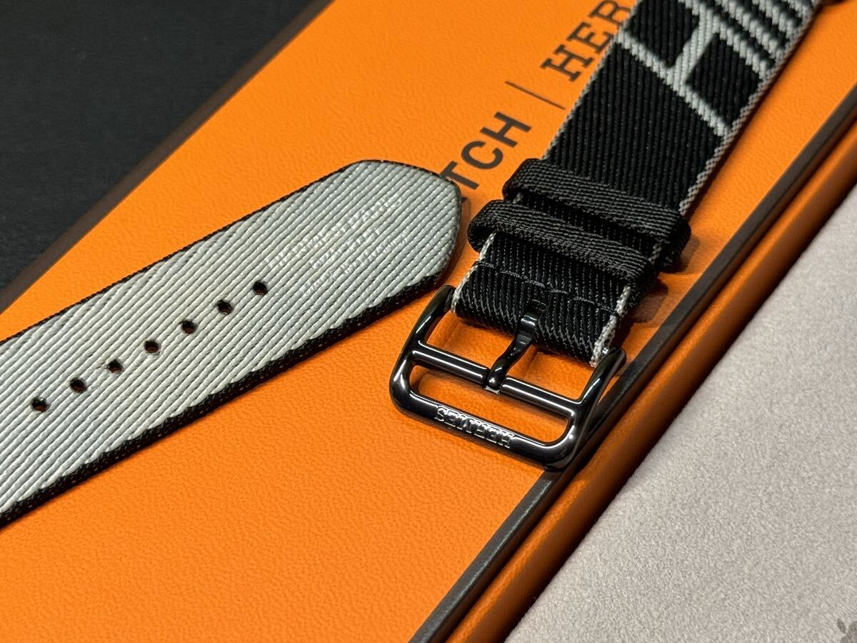 即決 美品 レア Apple Watch Hermes 45mm 44mm ジャンピング 黒 即決 美品 レア Apple Watch Hermes 45mm 44mm ジャンピング 黒