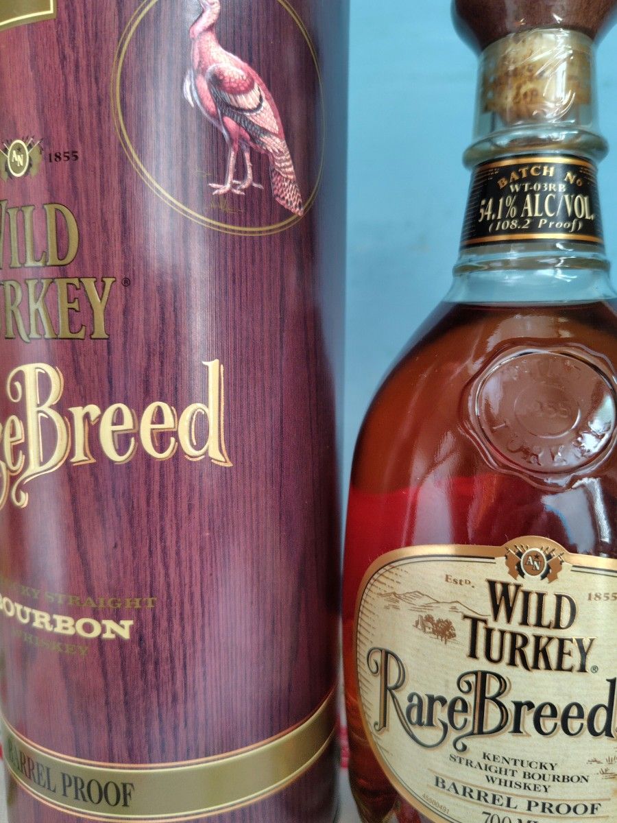 旧ボトル】WILD TURKEY ワイルドターキー レアブリード 700ml 旧ボトル】WILD TURKEY ワイルドターキー レアブリード 700ml