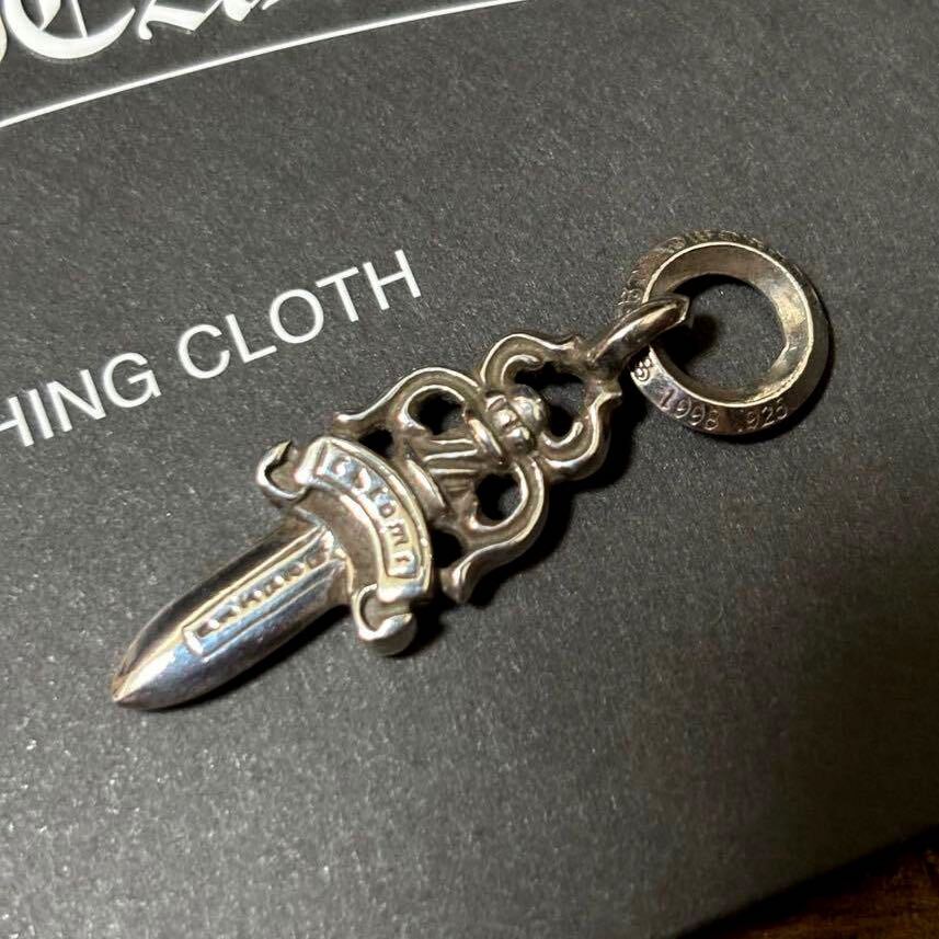 クロムハーツ #5ダガーチャーム ch chrome cross dagger hearts クロムハーツ #5ダガーチャーム ch chrome cross dagger hearts