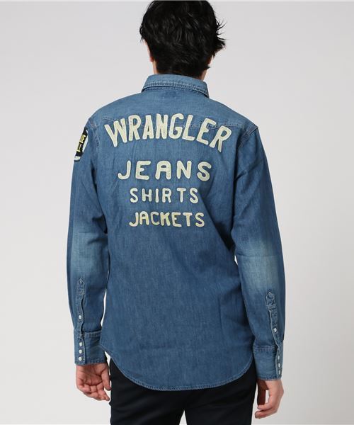 肌触りがいい Wrangler☆70周年記念モデル☆CHAMPION SHIRTS