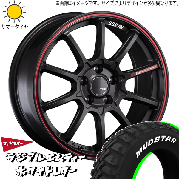 225/60R17 summer tire wheel set Cross Trek etc (MUDSTAR RADIAL MT & SSR GTV05 5 hole 114.3)