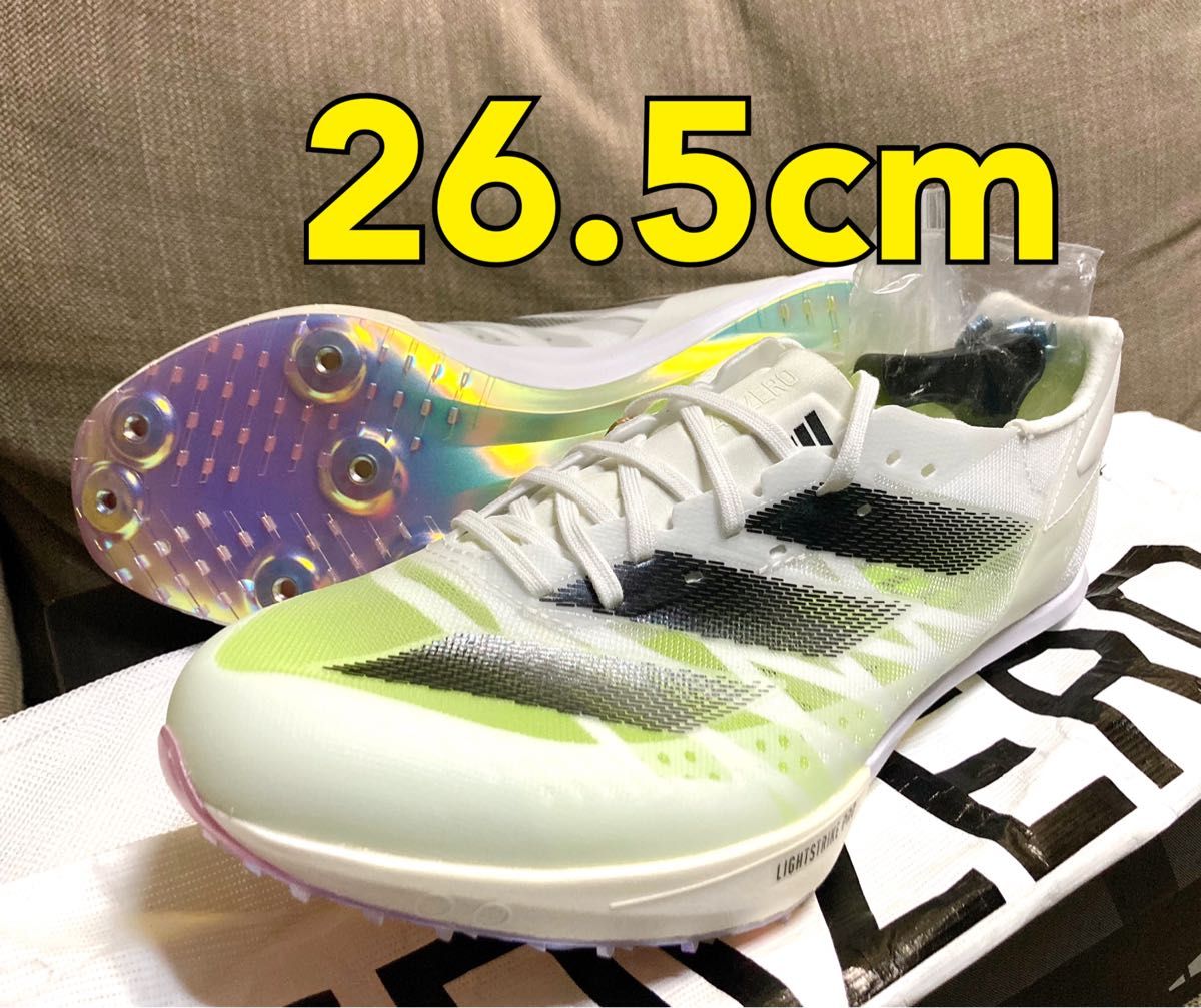 未使用】adidas adizero PRIME SP2 26 5cm アディダス 未使用】adidas adizero PRIME SP2 26 5cm アディダス