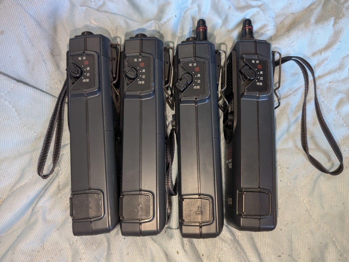 Panasonic パナソニック CB無線機 RJ-410 RJ-411 500mW 8ch 4台 Panasonic パナソニック CB無線機 RJ-410 RJ-411 500mW 8ch 4台