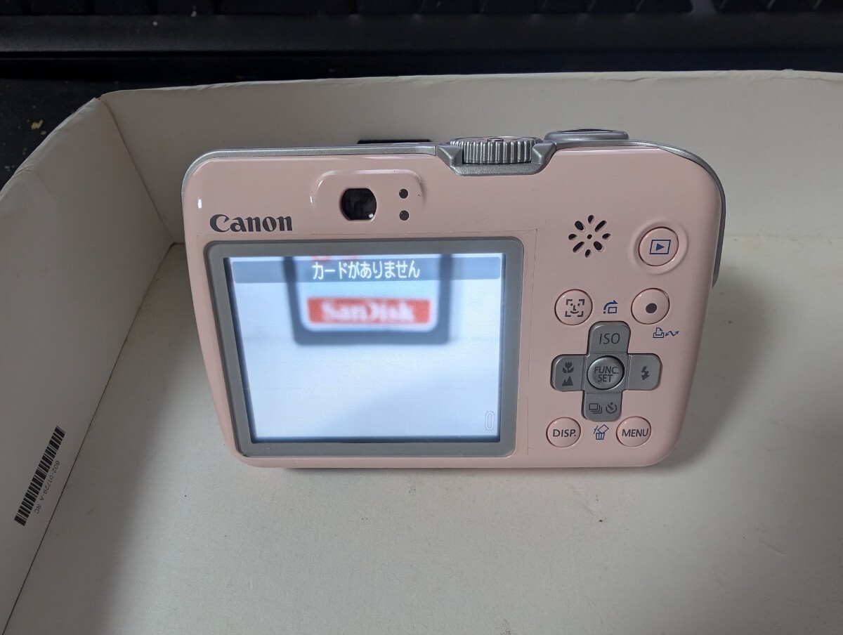 Canon キャノン Power Shot E1 パワー ショット コットンピンク Canon キャノン Power Shot E1 パワー ショット コットンピンク