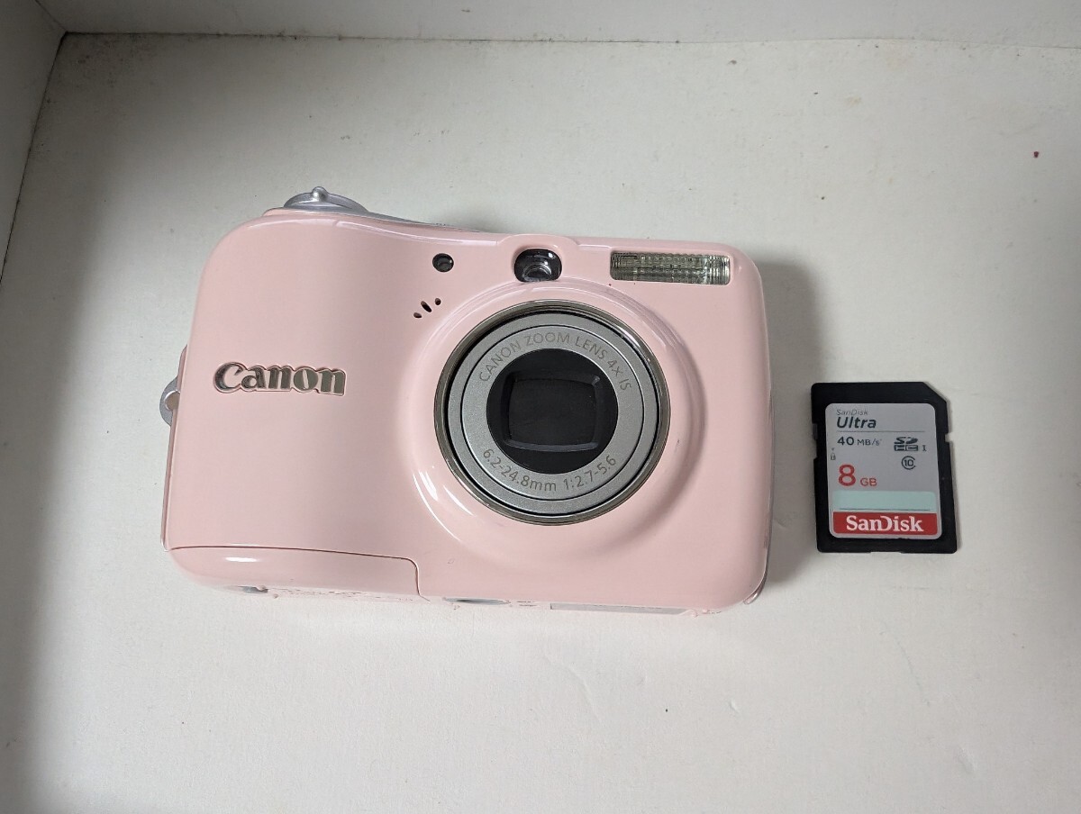 Canon キャノン Power Shot E1 パワー ショット コットンピンク Canon キャノン Power Shot E1 パワー ショット コットンピンク