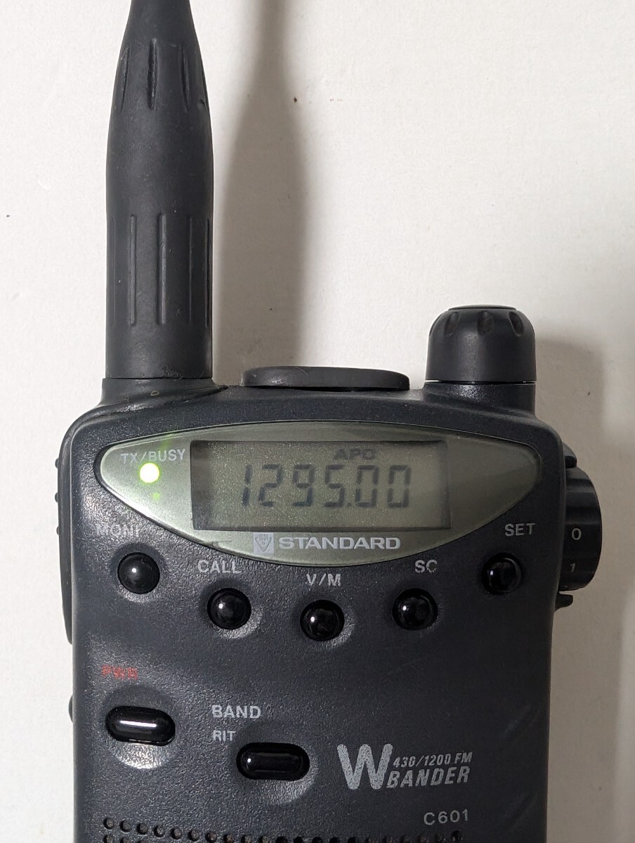 スタンダード C601 430/1200MHz 1 2G デュアルバンド 貴重品 スタンダード C601 430/1200MHz 1 2G デュアルバンド 貴重品