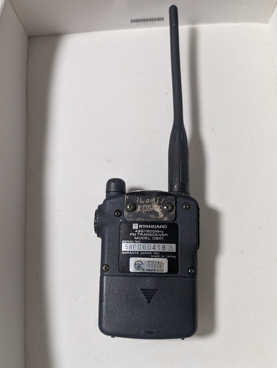 スタンダード C601 430/1200MHz 1 2G デュアルバンド 貴重品 スタンダード C601 430/1200MHz 1 2G デュアルバンド 貴重品