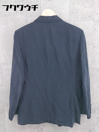 * NEWYORKER new yo- car linen. long sleeve tailored jacket size 13AR navy men's 