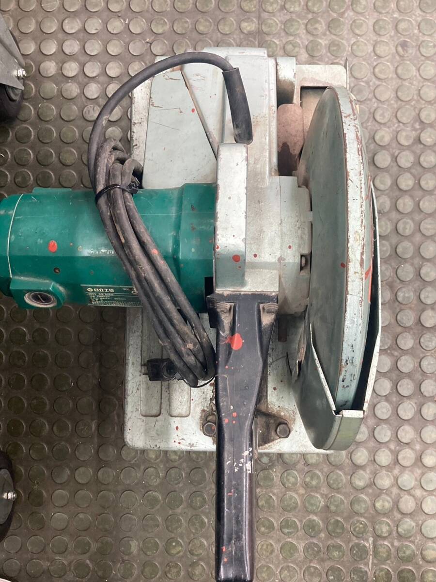 中古品】【0924】☆ HITACHI 305㎜ チップソー カッター 切断機 中古品】【0924】☆ HITACHI 305㎜ チップソー カッター 切断機