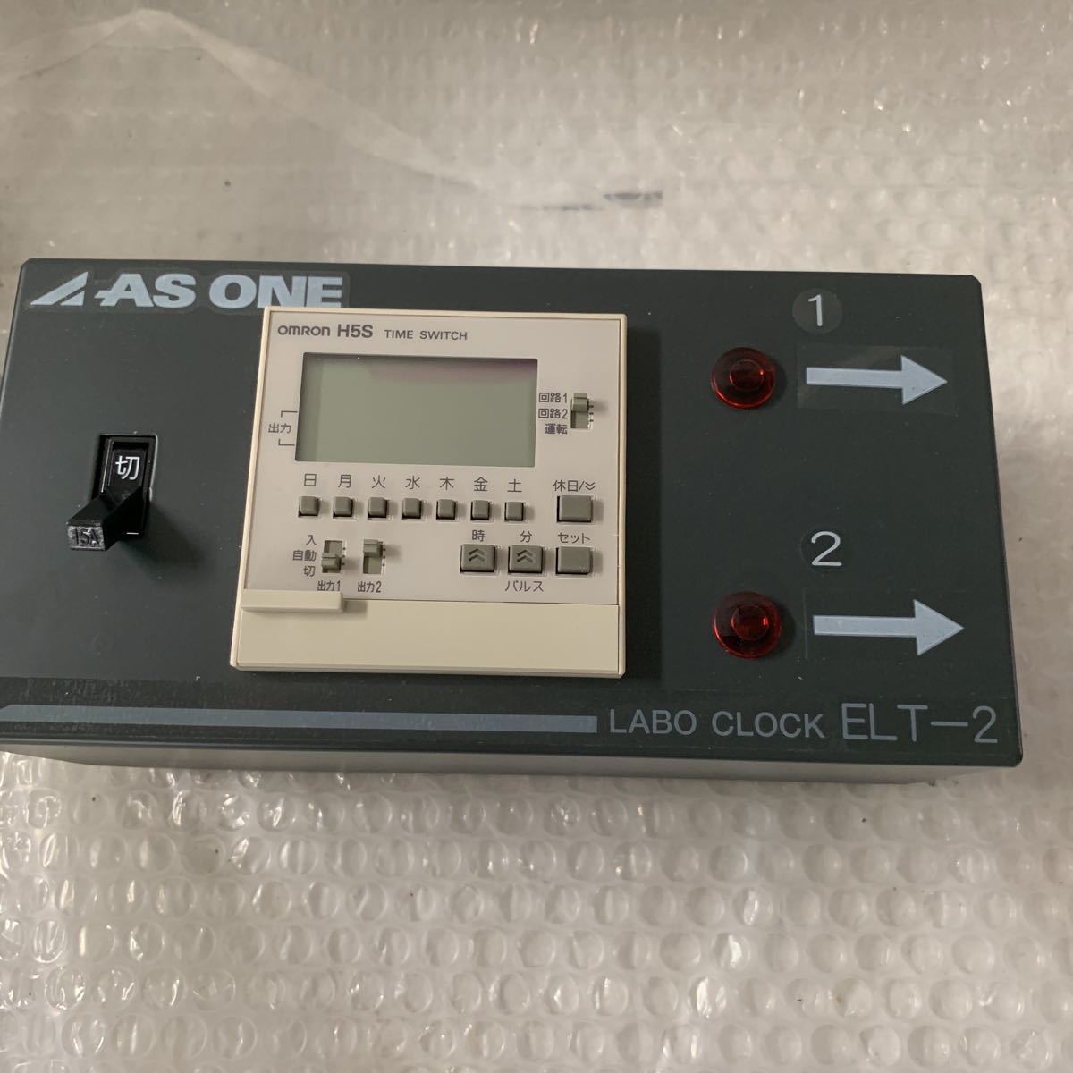 C85)AS ONE ラボクロック プログラマブルタイマー 7日間×AM・PM C85)AS ONE ラボクロック プログラマブルタイマー 7日間×AM・PM